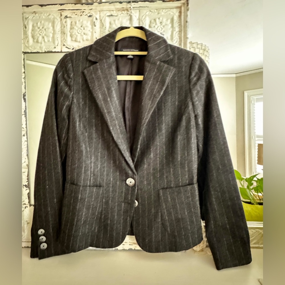 90’s wool/cashmere cropped blazer